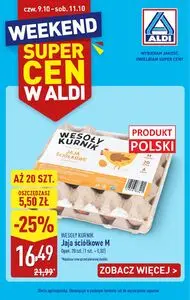 Gazetka promocyjna ALDI, ważna od 2025-10-09 do 2025-10-11.