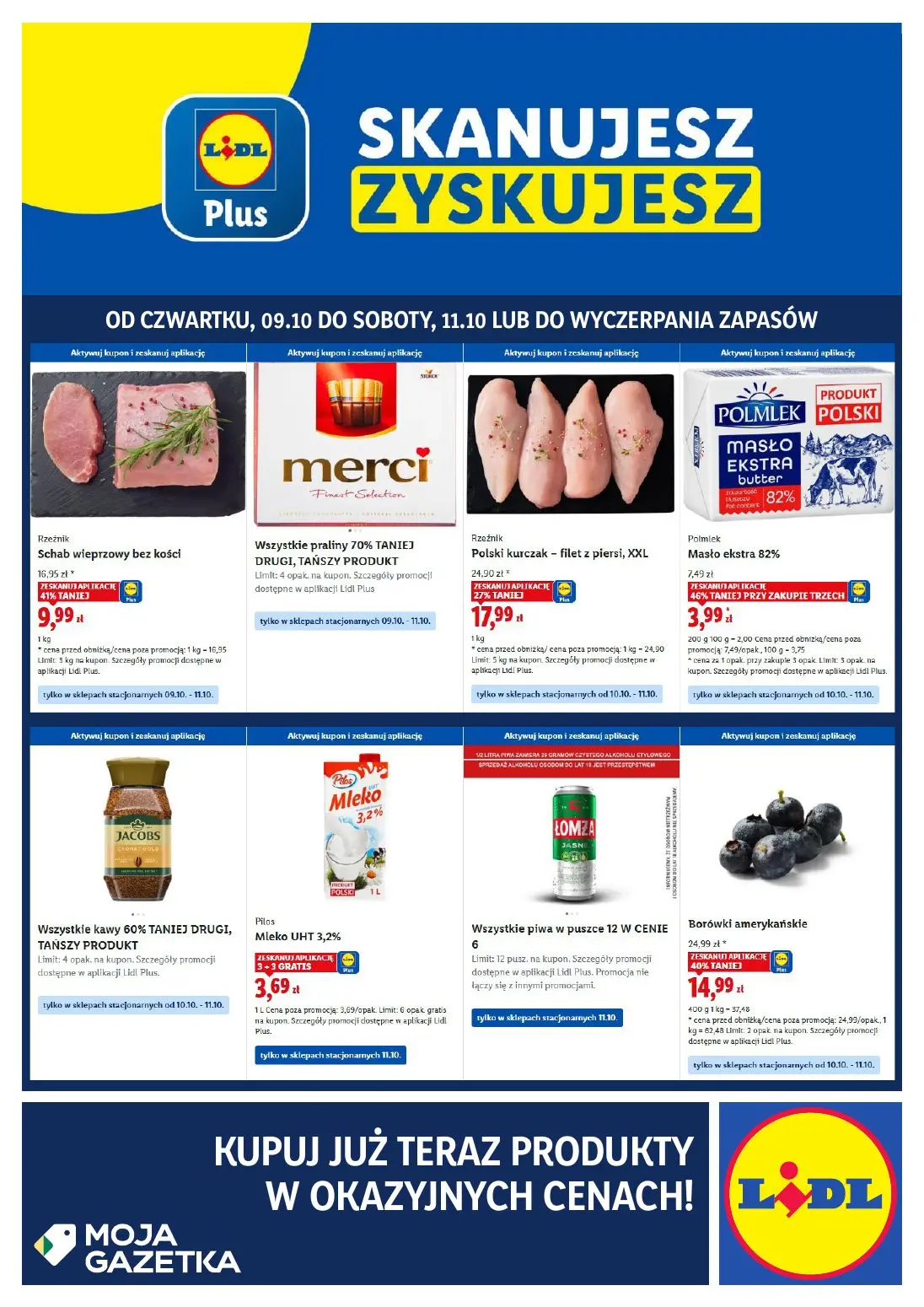gazetka promocyjna LIDL Lidl plus. Skanujesz zyskujesz - Strona 1
