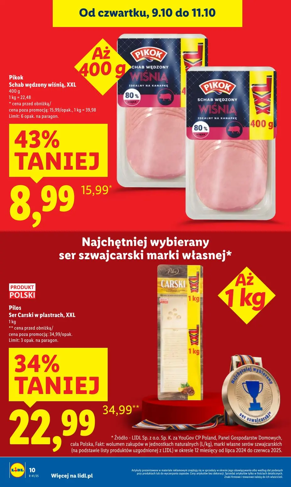 gazetka promocyjna LIDL Od czwartku - Strona 10