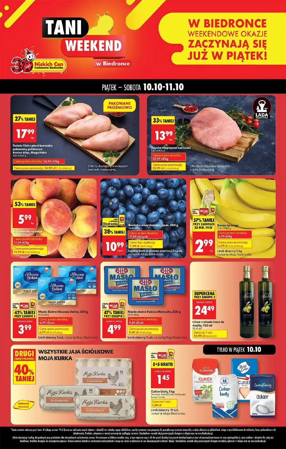 gazetka promocyjna Biedronka Tani Weekend - Strona 1