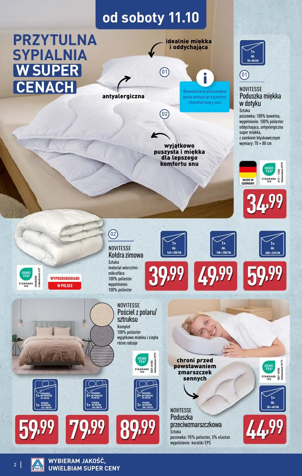 gazetka promocyjna ALDI Twoja przytulna sypialnia - Strona 2