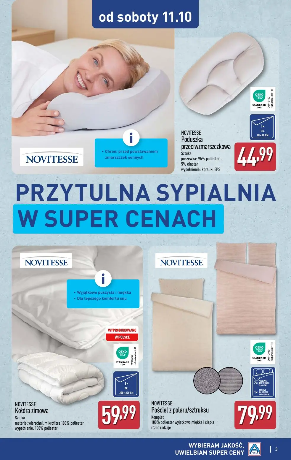 gazetka promocyjna ALDI Twoja przytulna sypialnia - Strona 3