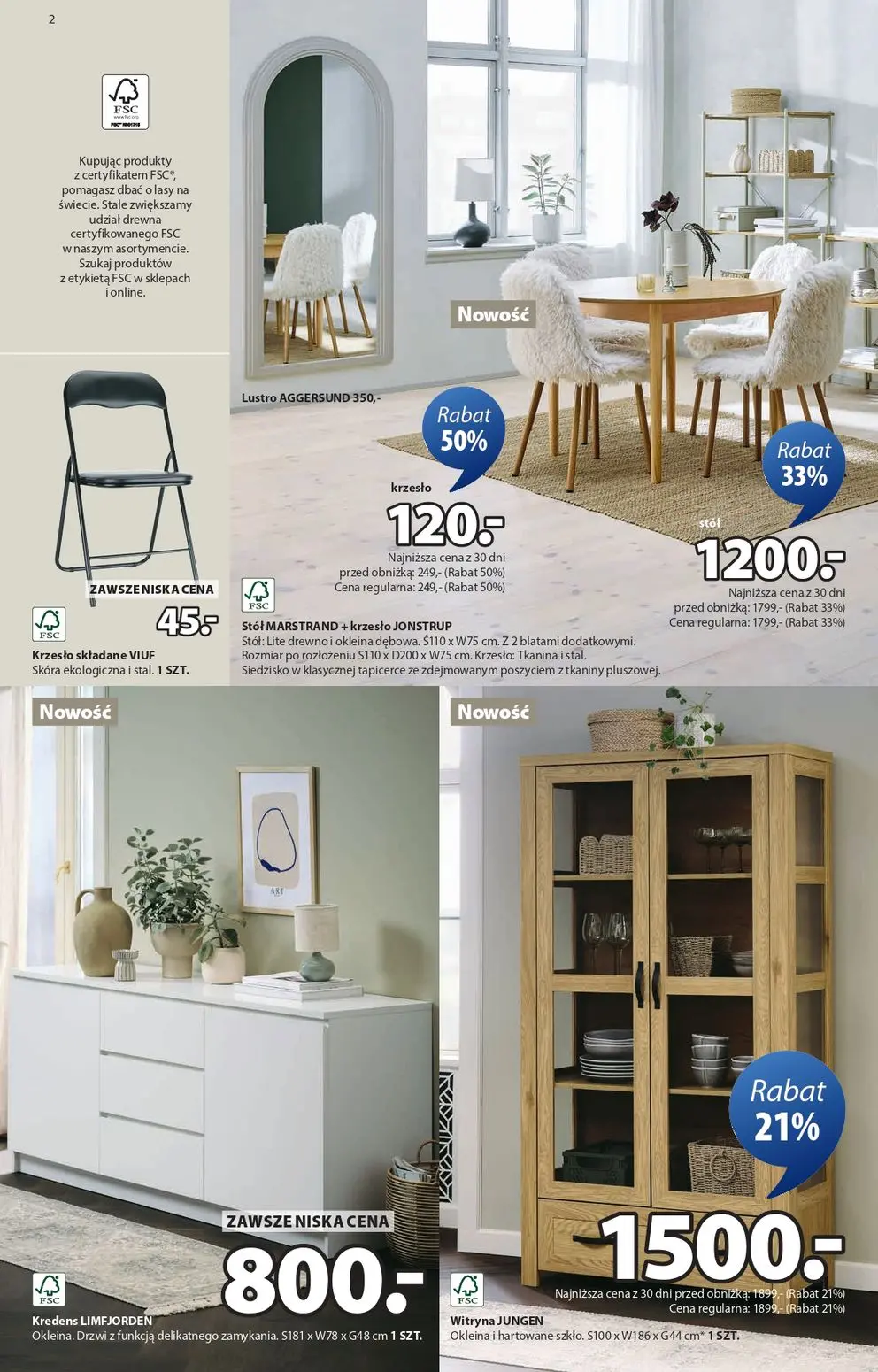 gazetka promocyjna JYSK Świetna oferta dla domu - Strona 2