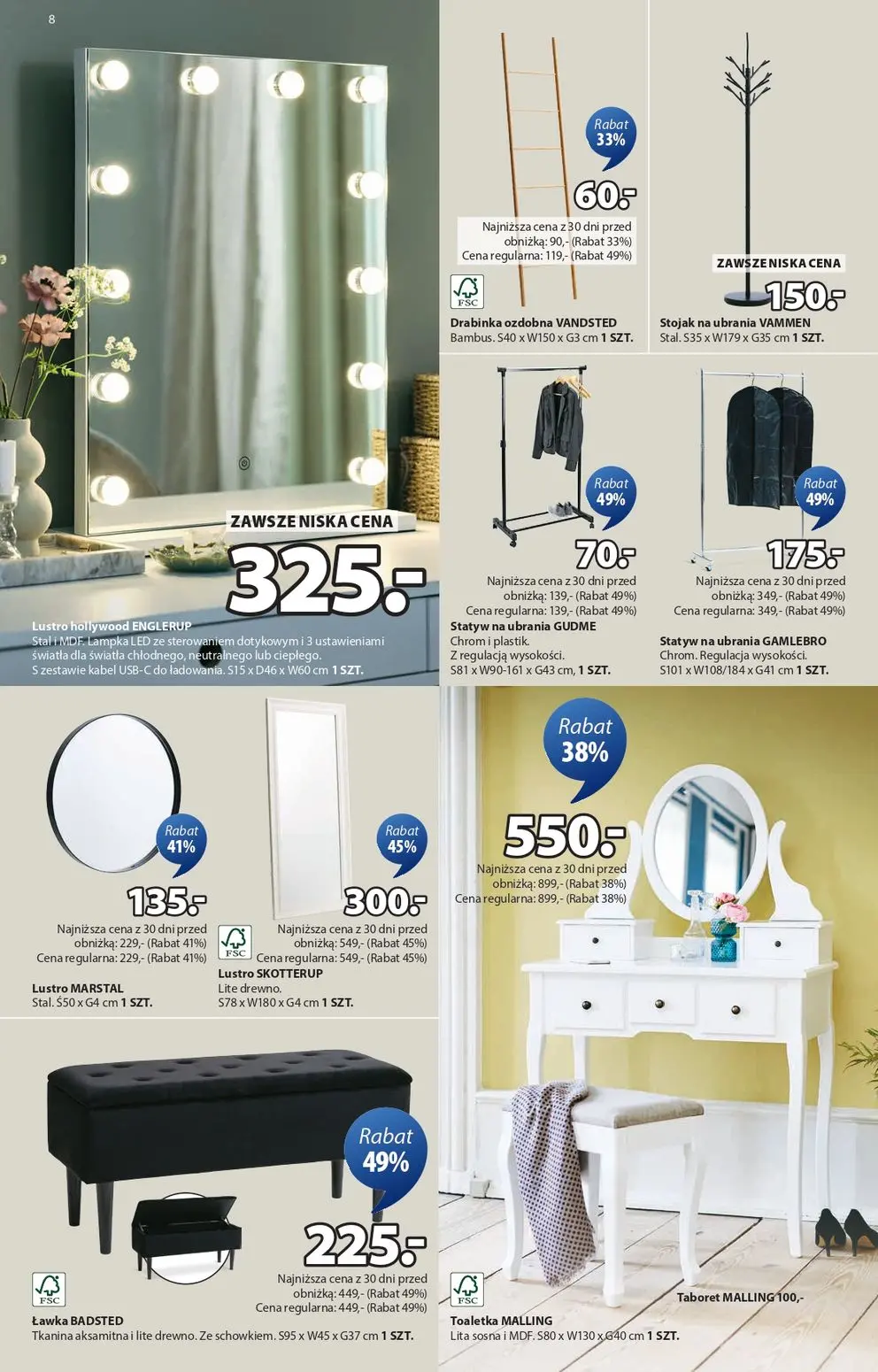 gazetka promocyjna JYSK Świetna oferta dla domu - Strona 8