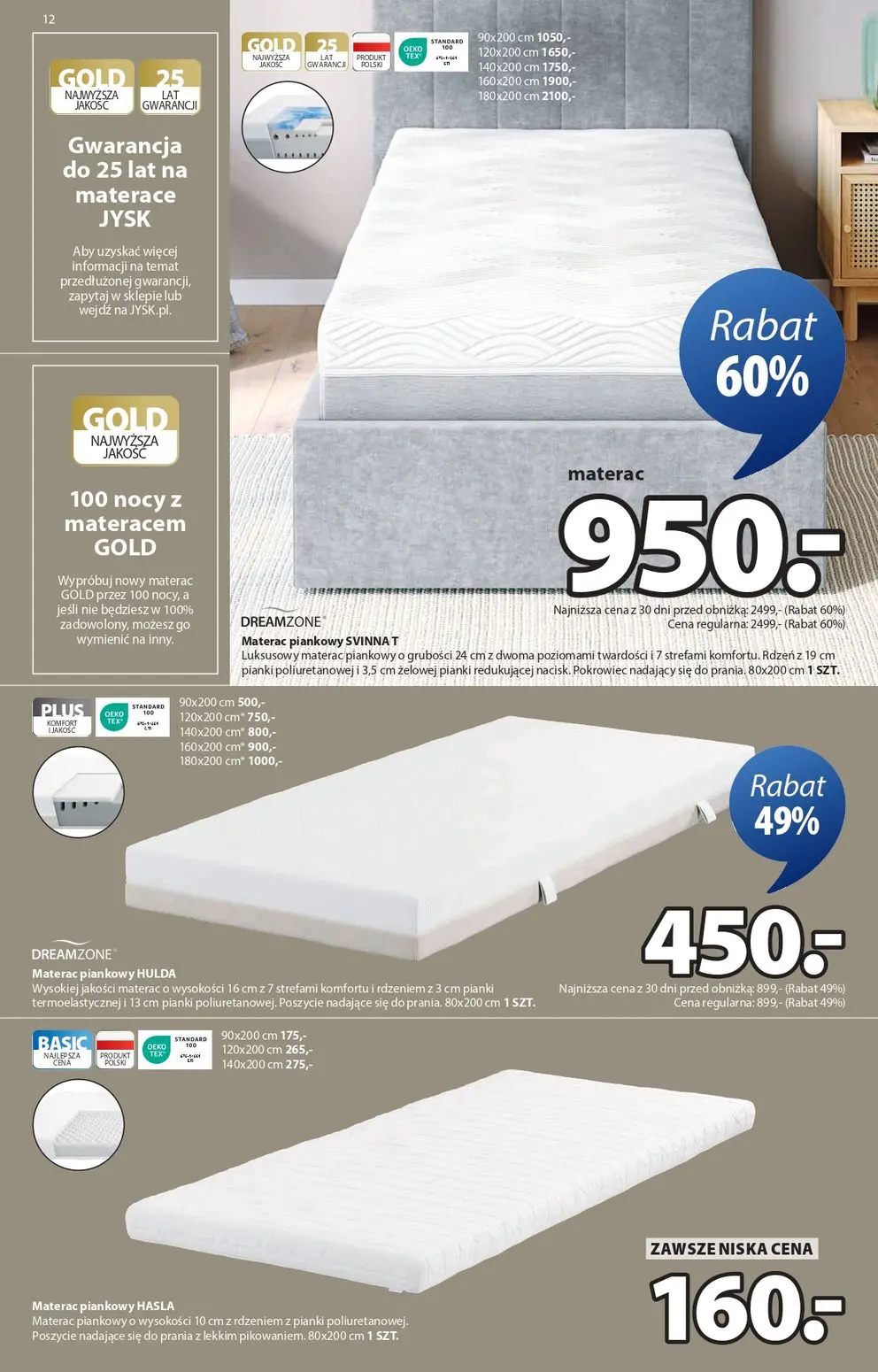 gazetka promocyjna JYSK Świetna oferta dla domu - Strona 12