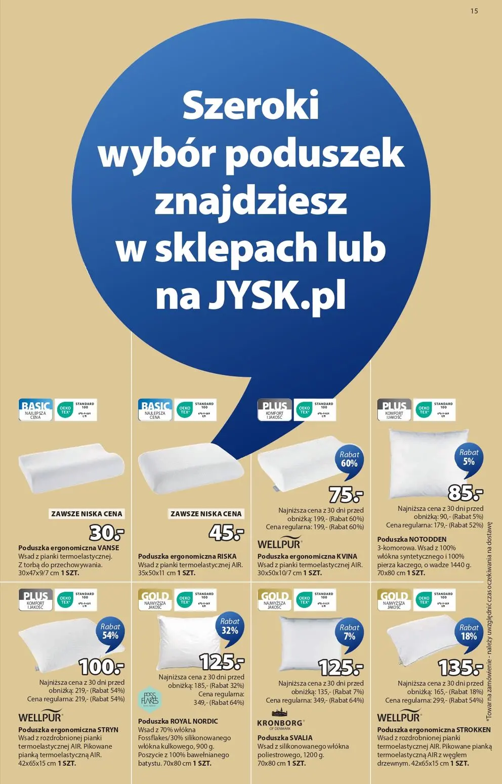 gazetka promocyjna JYSK Świetna oferta dla domu - Strona 15