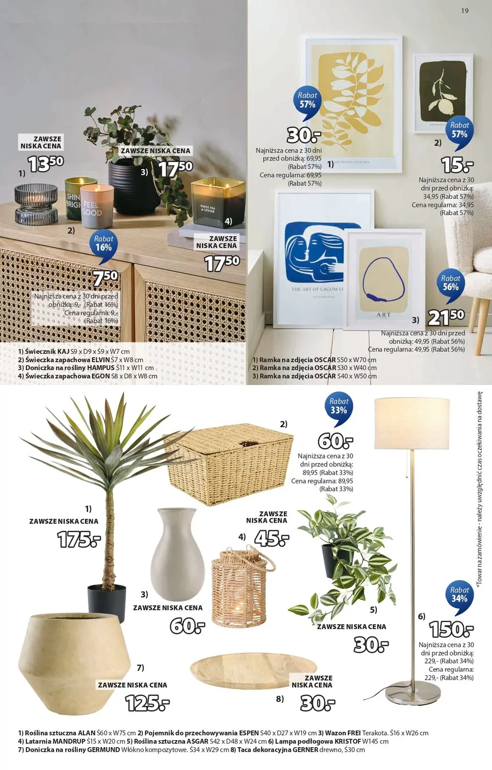 gazetka promocyjna JYSK Świetna oferta dla domu - Strona 19
