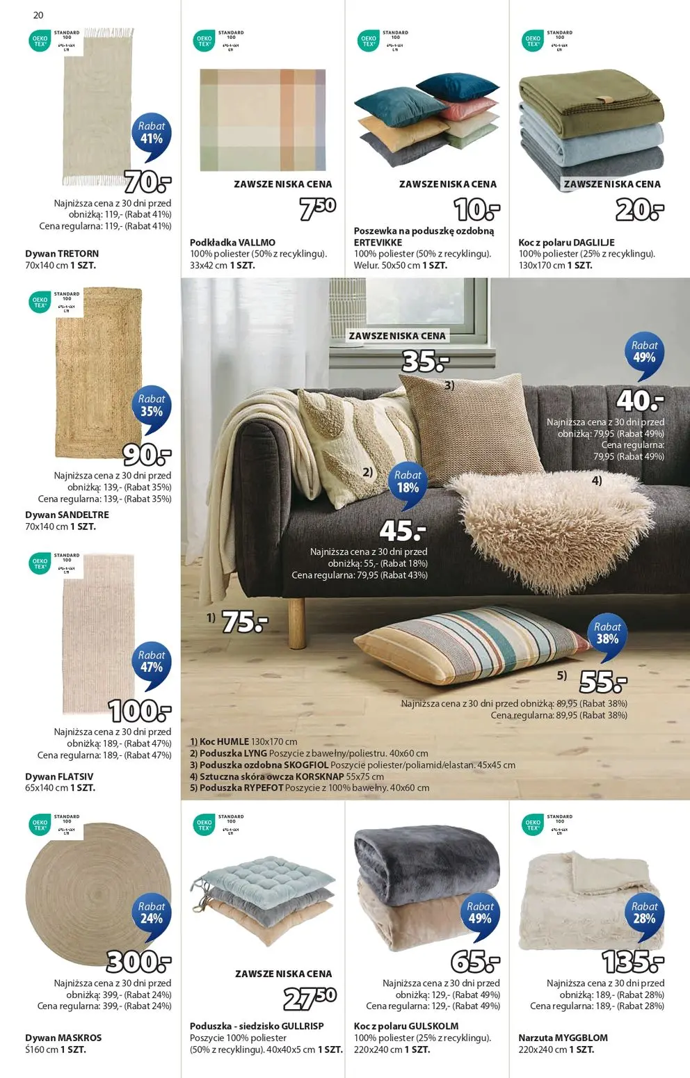 gazetka promocyjna JYSK Świetna oferta dla domu - Strona 20