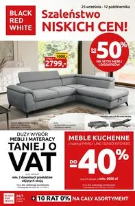 Gazetka promocyjna Black Red White, ważna od 2025-09-25 do 2025-10-12.
