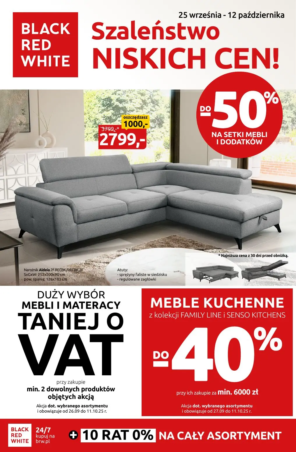 gazetka promocyjna Black Red White Szaleństwo niskich cen! - Strona 1