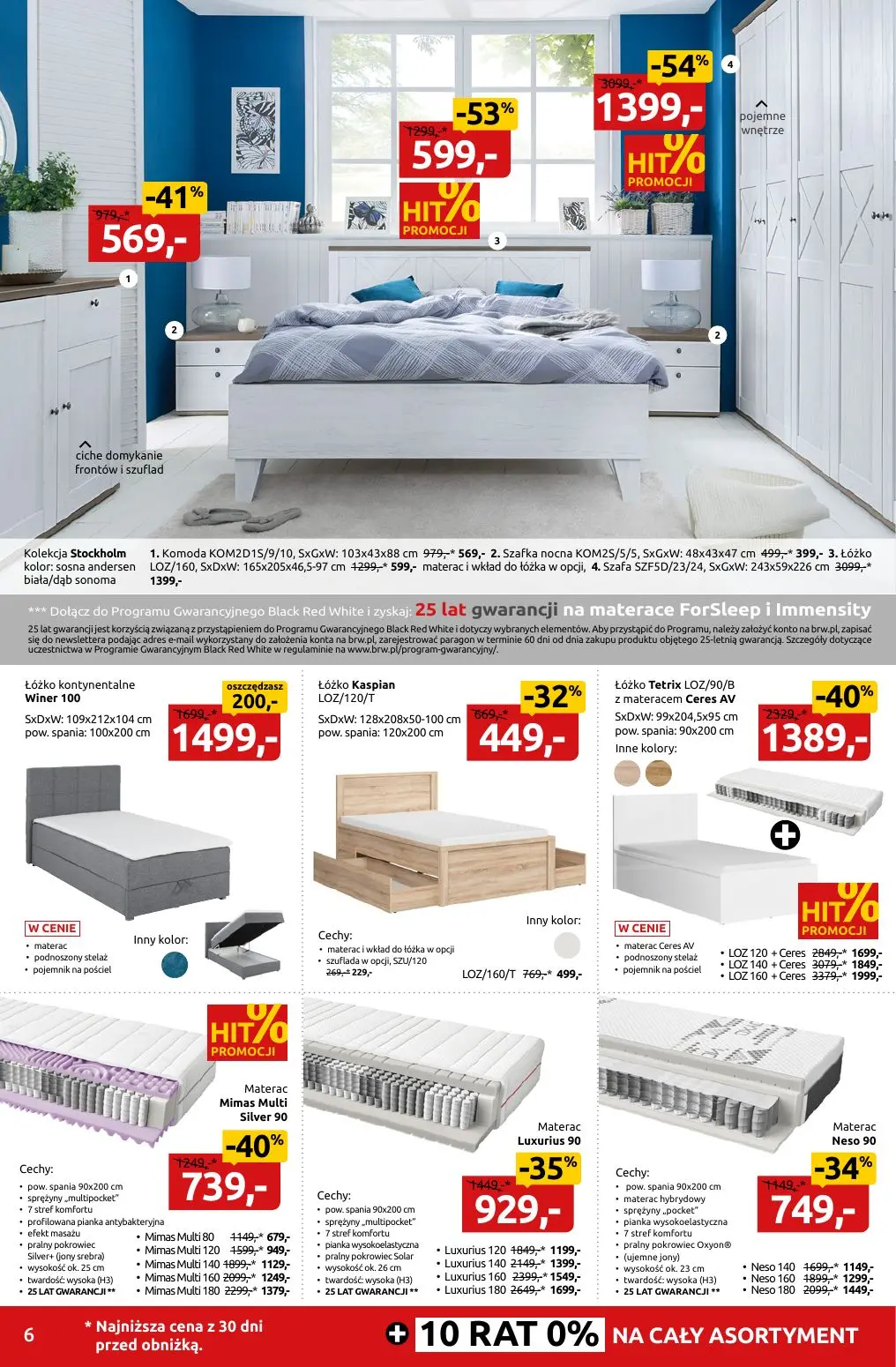 gazetka promocyjna Black Red White Szaleństwo niskich cen! - Strona 6