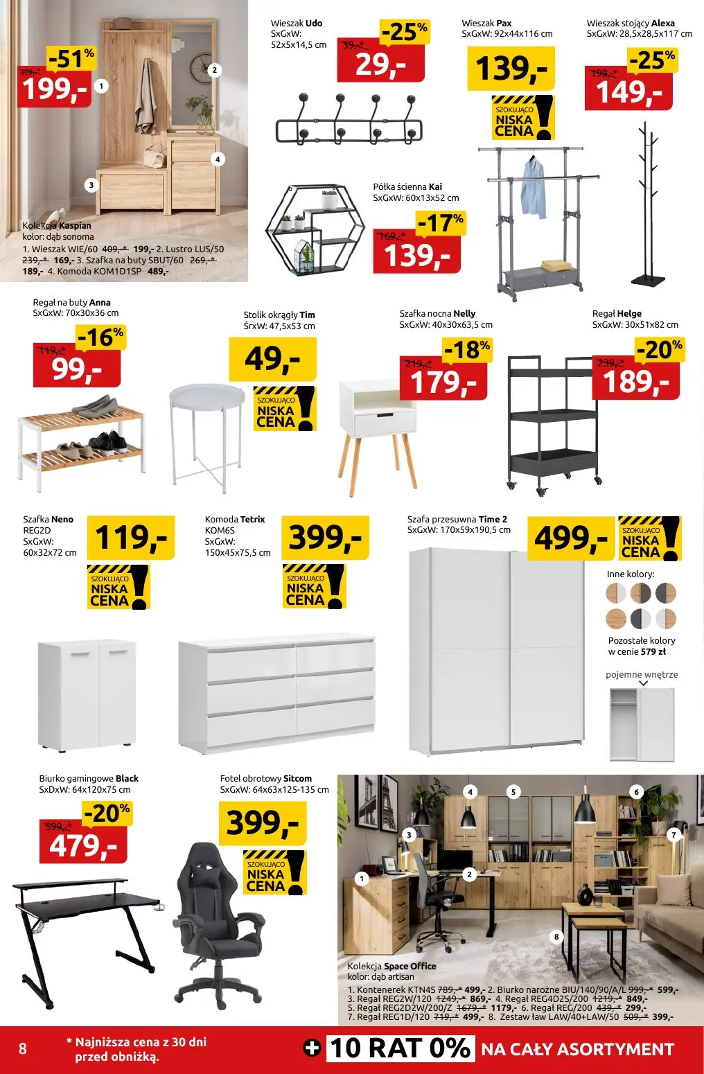 gazetka promocyjna Black Red White Szaleństwo niskich cen! - Strona 8