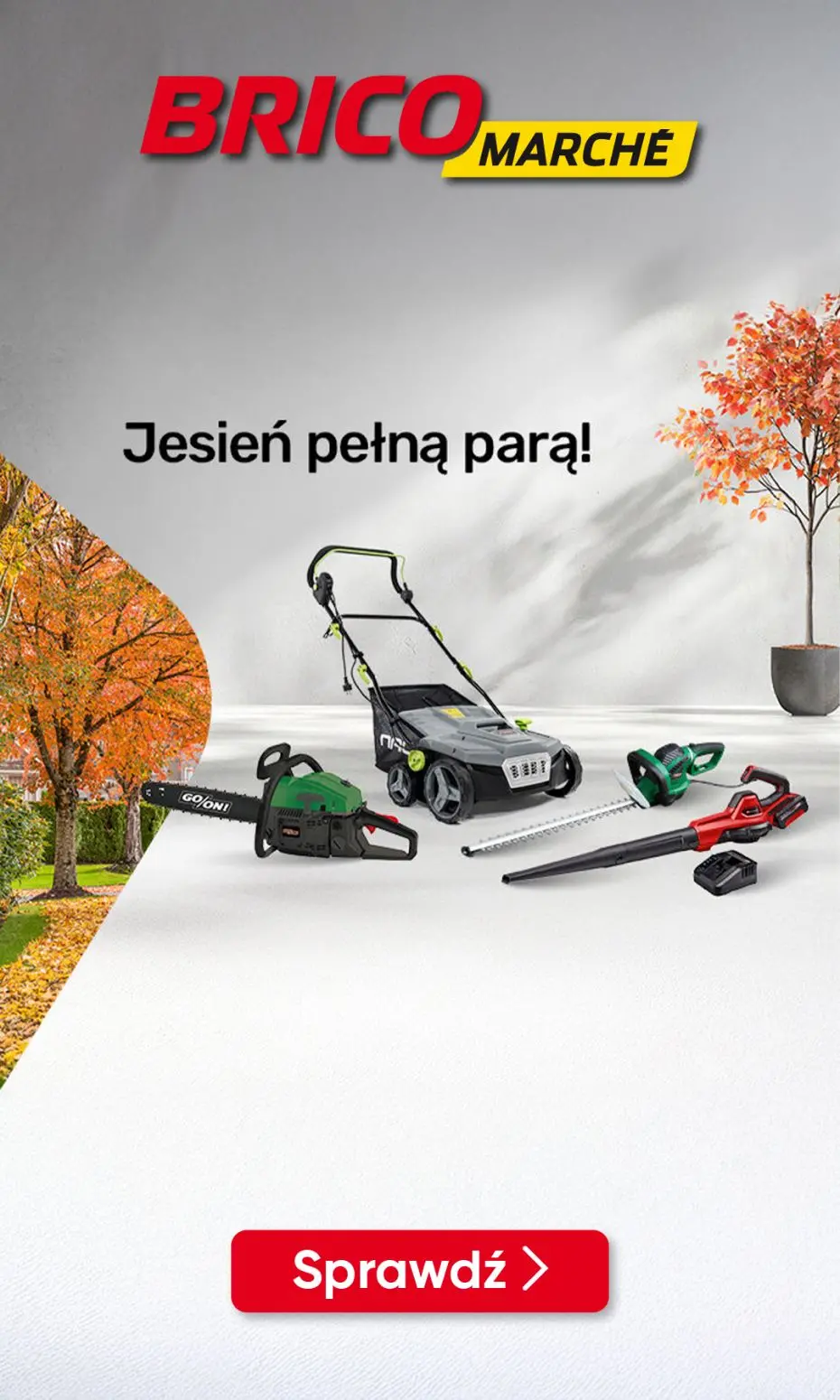 gazetka promocyjna BRICOMARCHE Jesień pełną parą - kupuj ONLINE! - Strona 1