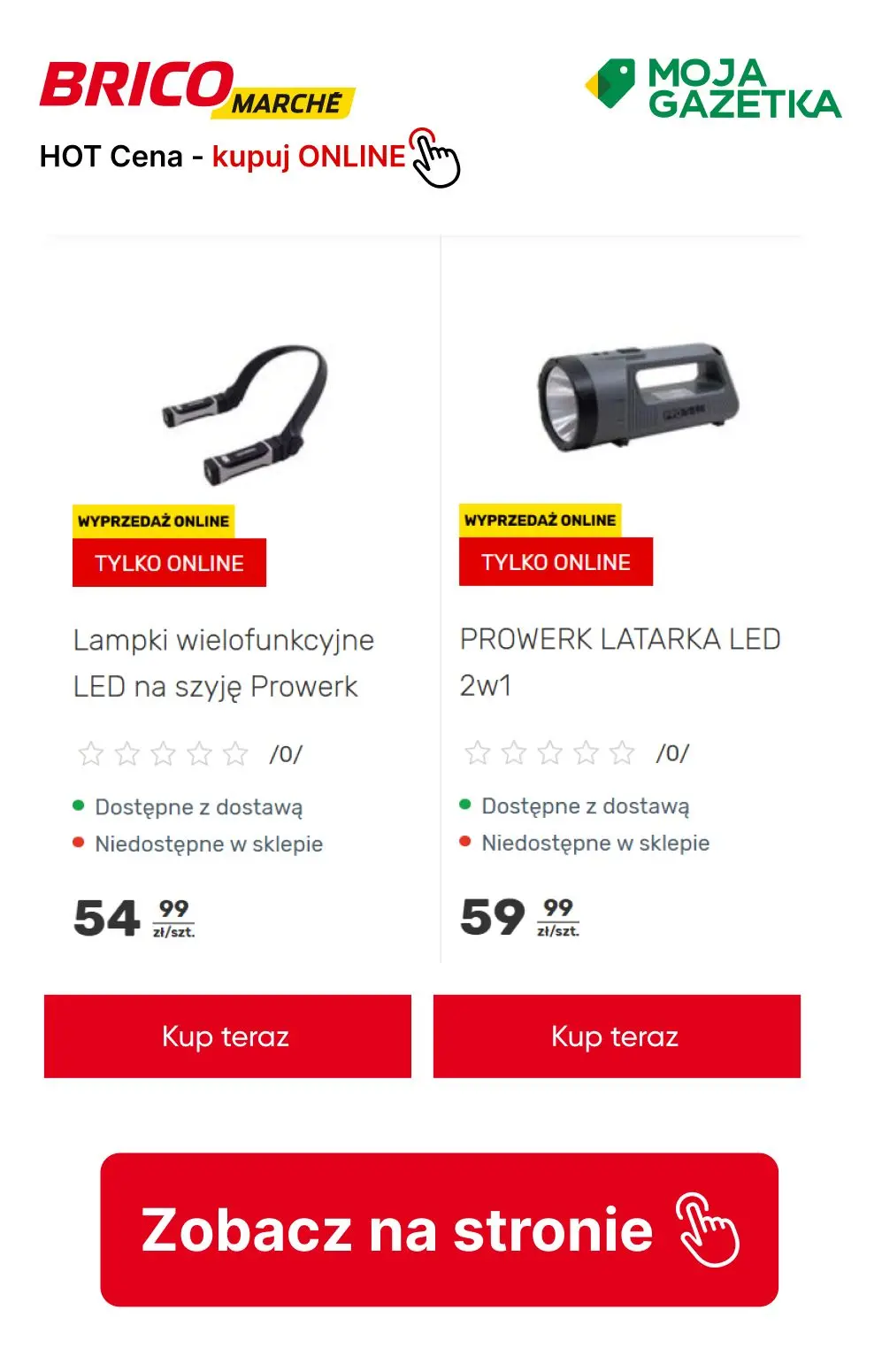gazetka promocyjna BRICOMARCHE SUPER cena tylko online! - Strona 6
