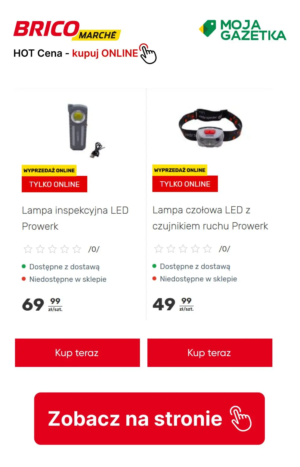 gazetka promocyjna BRICOMARCHE SUPER cena tylko online! - Strona 7