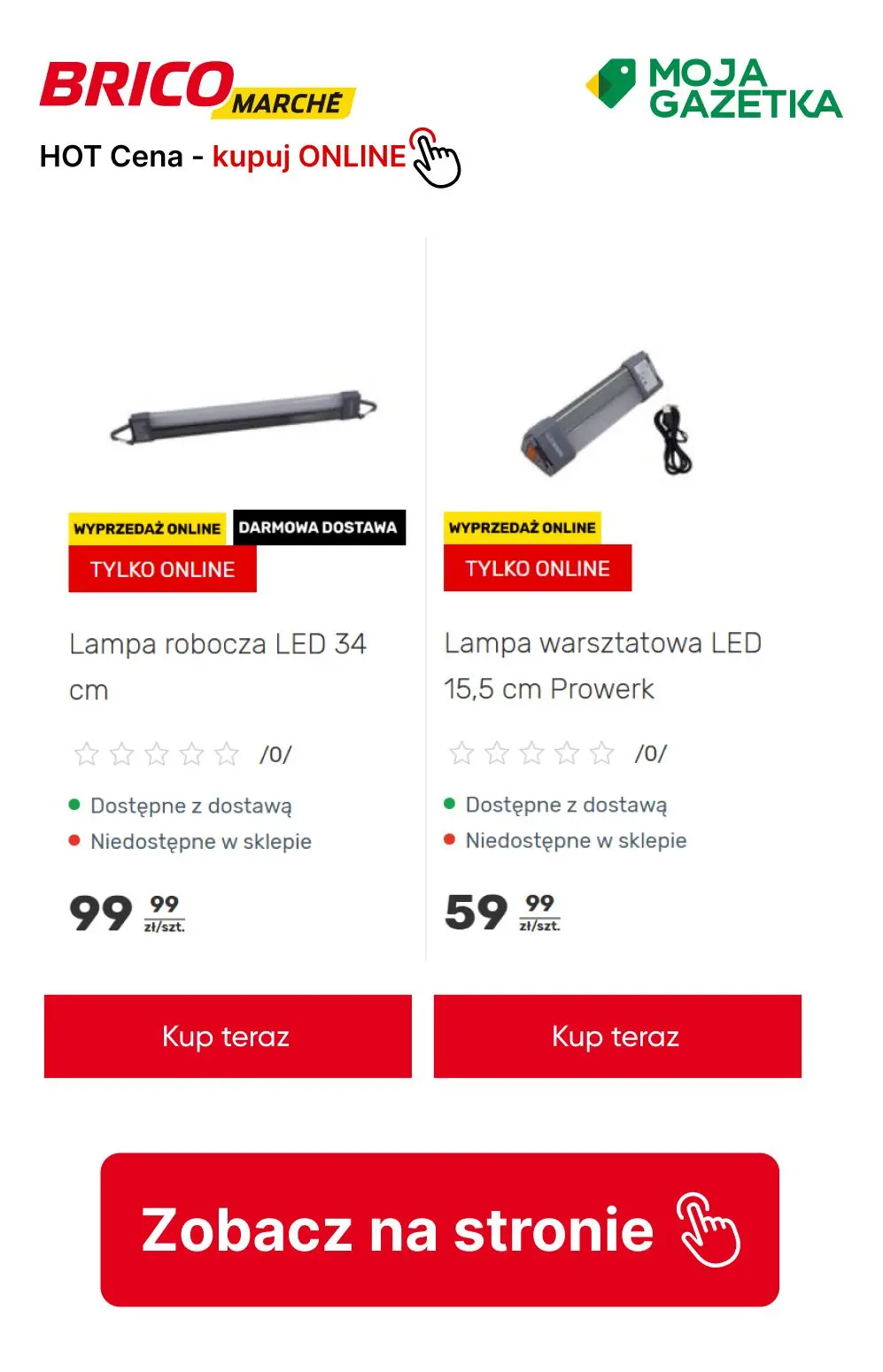gazetka promocyjna BRICOMARCHE SUPER cena tylko online! - Strona 8