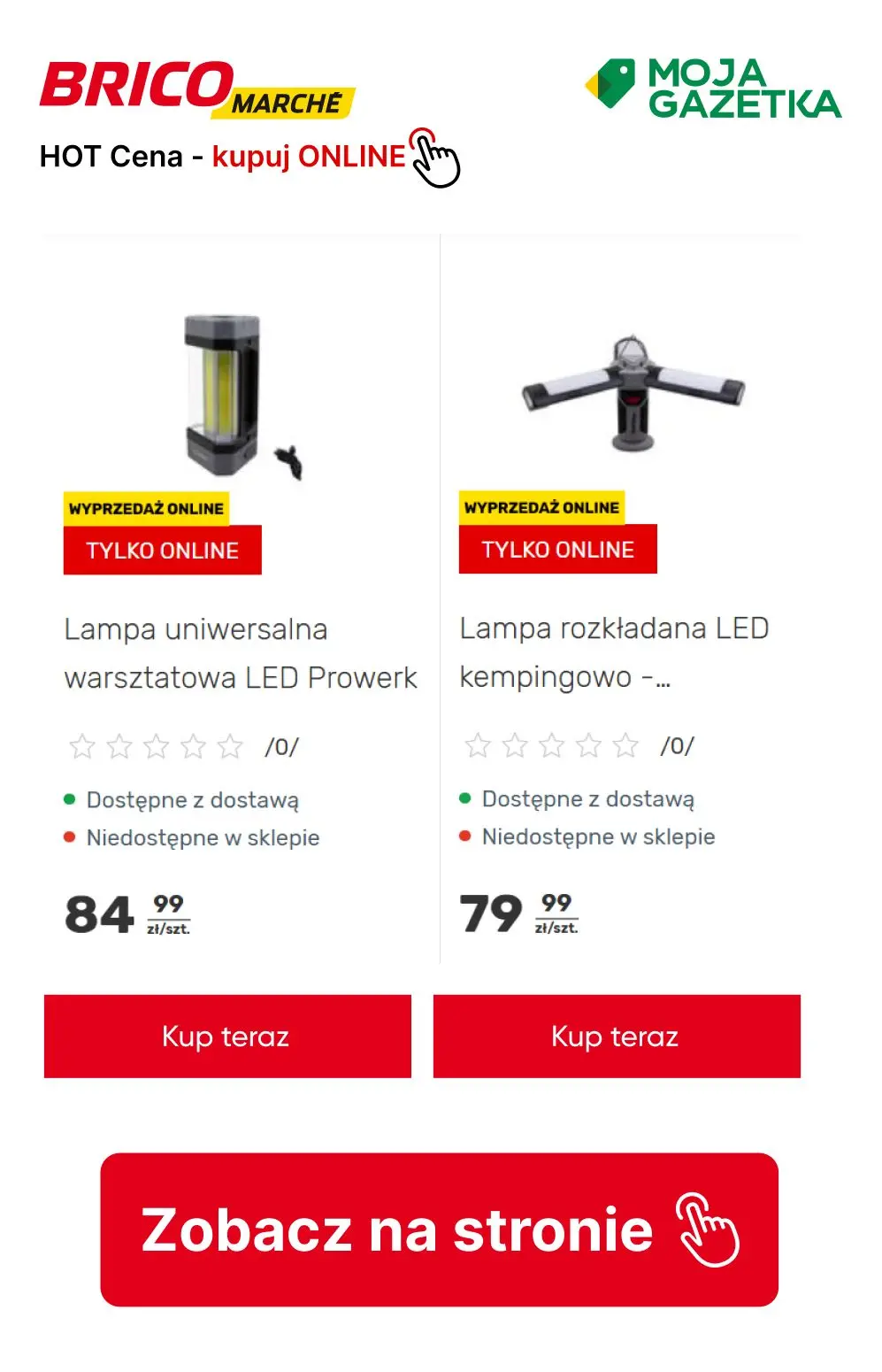 gazetka promocyjna BRICOMARCHE SUPER cena tylko online! - Strona 9