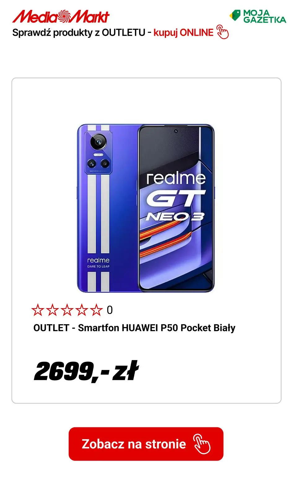 gazetka promocyjna Media Markt OUTLET! Popularne modele w SUPER cenach! - Strona 3