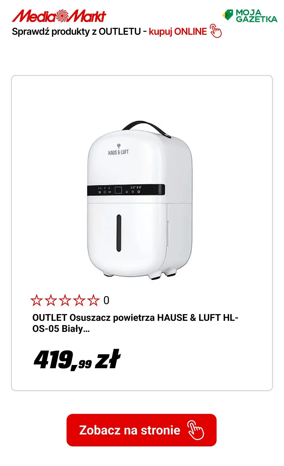gazetka promocyjna Media Markt OUTLET! Popularne modele w SUPER cenach! - Strona 9