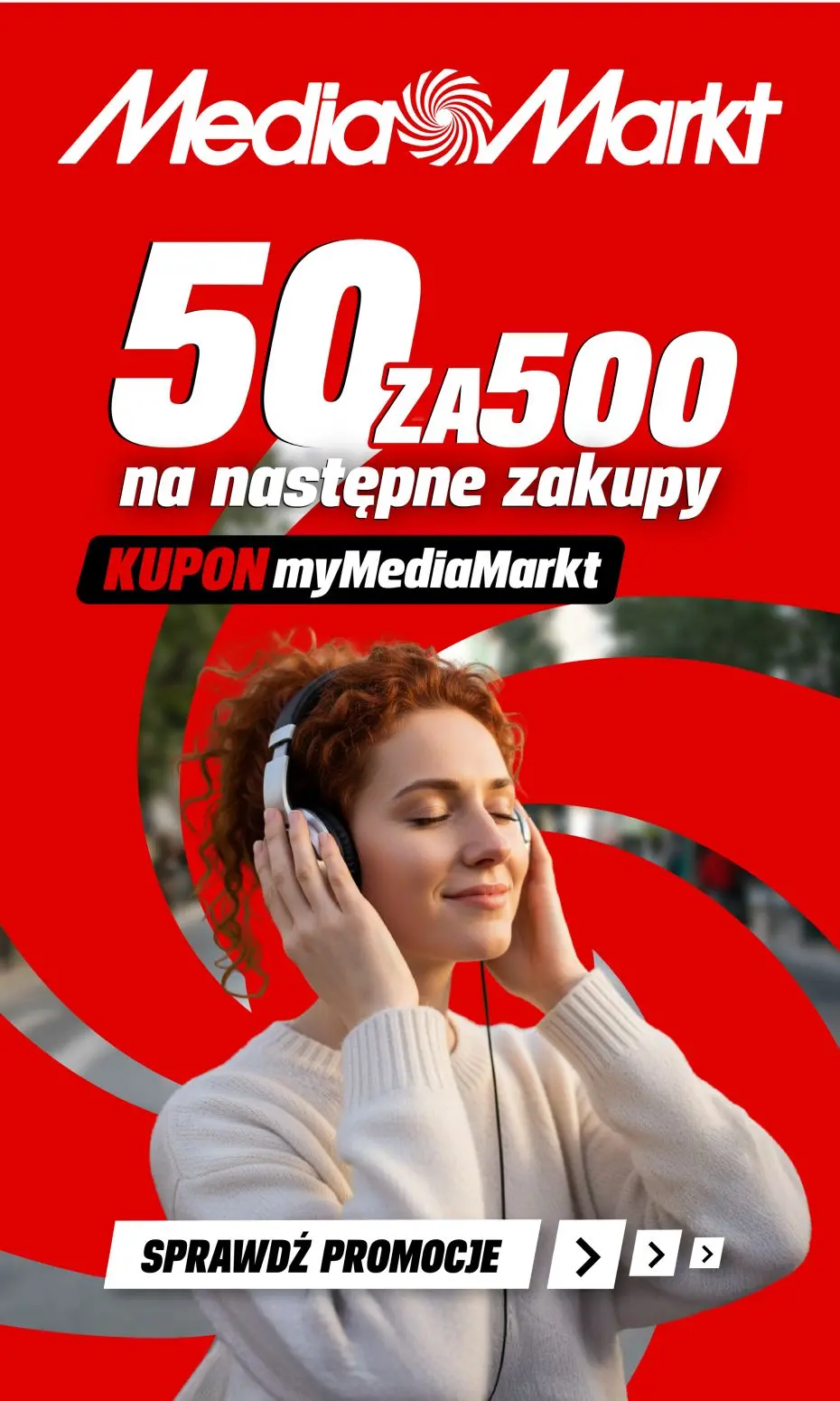 gazetka promocyjna Media Markt 50 za 500 dla Klubowiczów myMediaMarkt! - Strona 1
