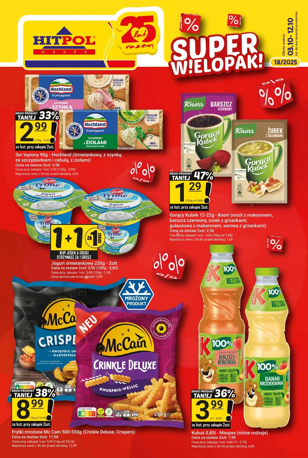 gazetka promocyjna Hitpol HITY z gazetki! - Strona 1