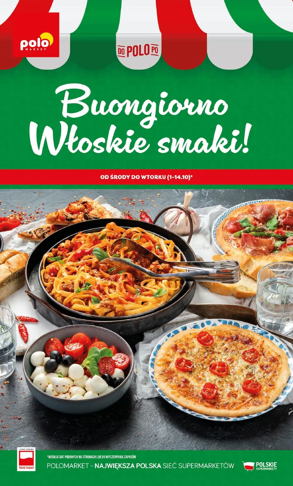 gazetka promocyjna POLOmarket Buongiorno włoskie smaki! 🇮🇹 - Strona 1