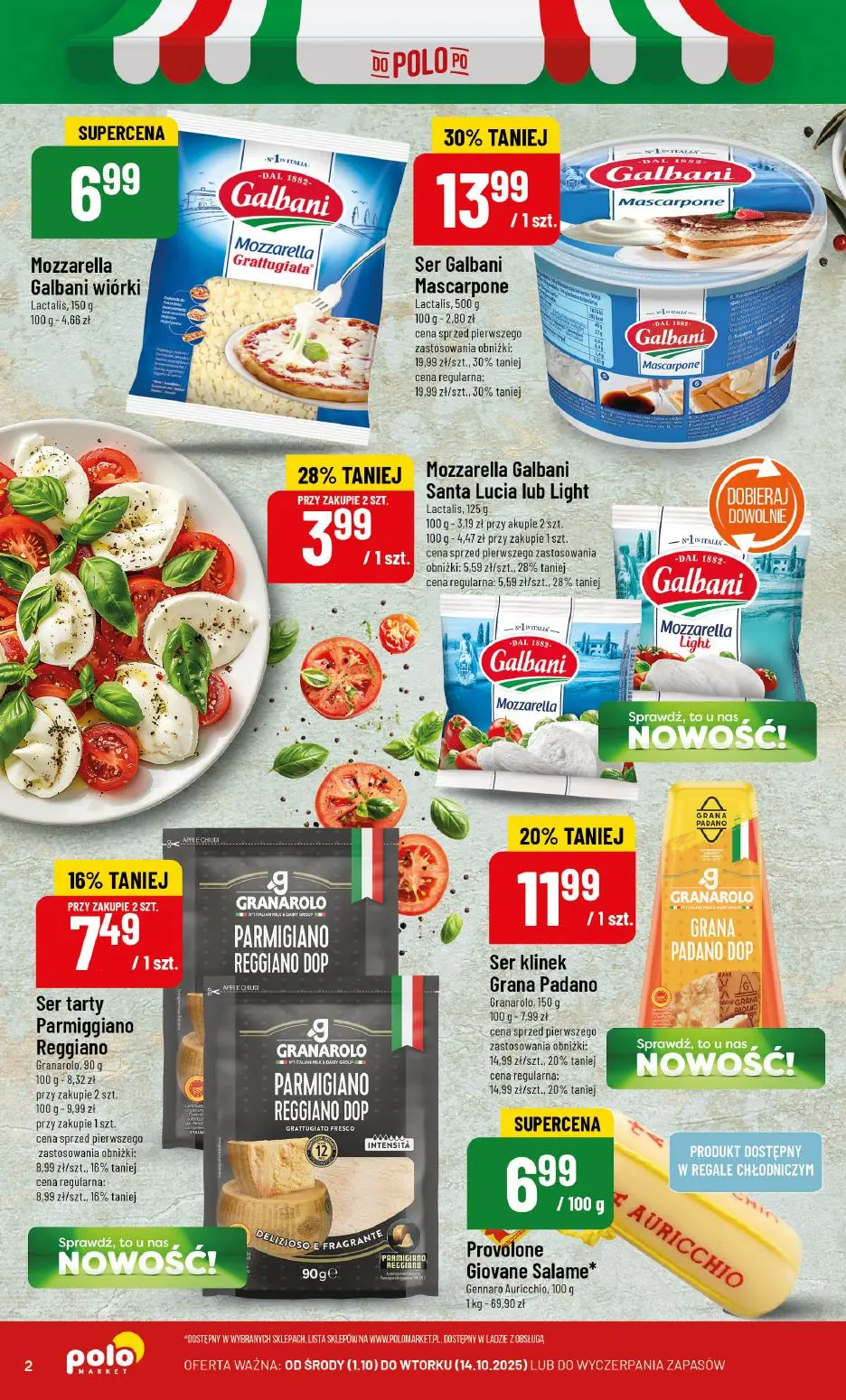 gazetka promocyjna POLOmarket Buongiorno włoskie smaki! 🇮🇹 - Strona 2