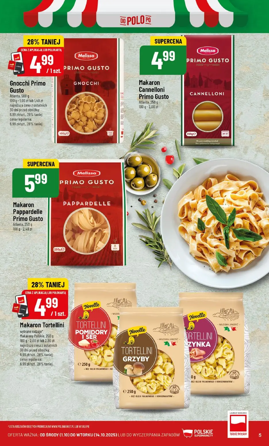 gazetka promocyjna POLOmarket Buongiorno włoskie smaki! 🇮🇹 - Strona 5