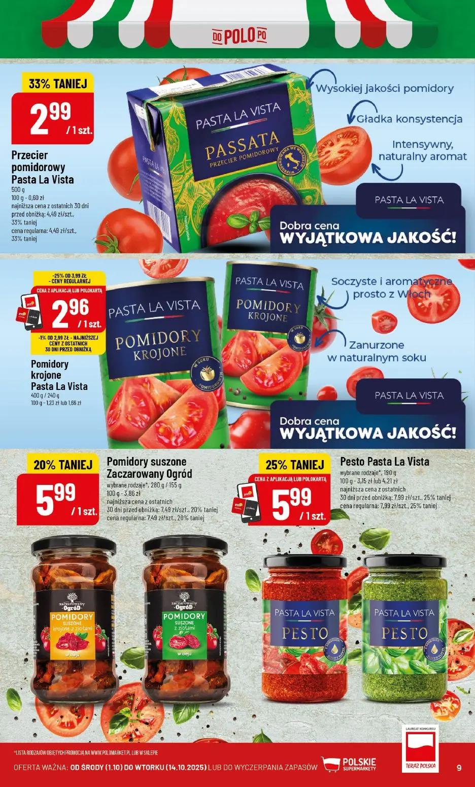 gazetka promocyjna POLOmarket Buongiorno włoskie smaki! 🇮🇹 - Strona 9