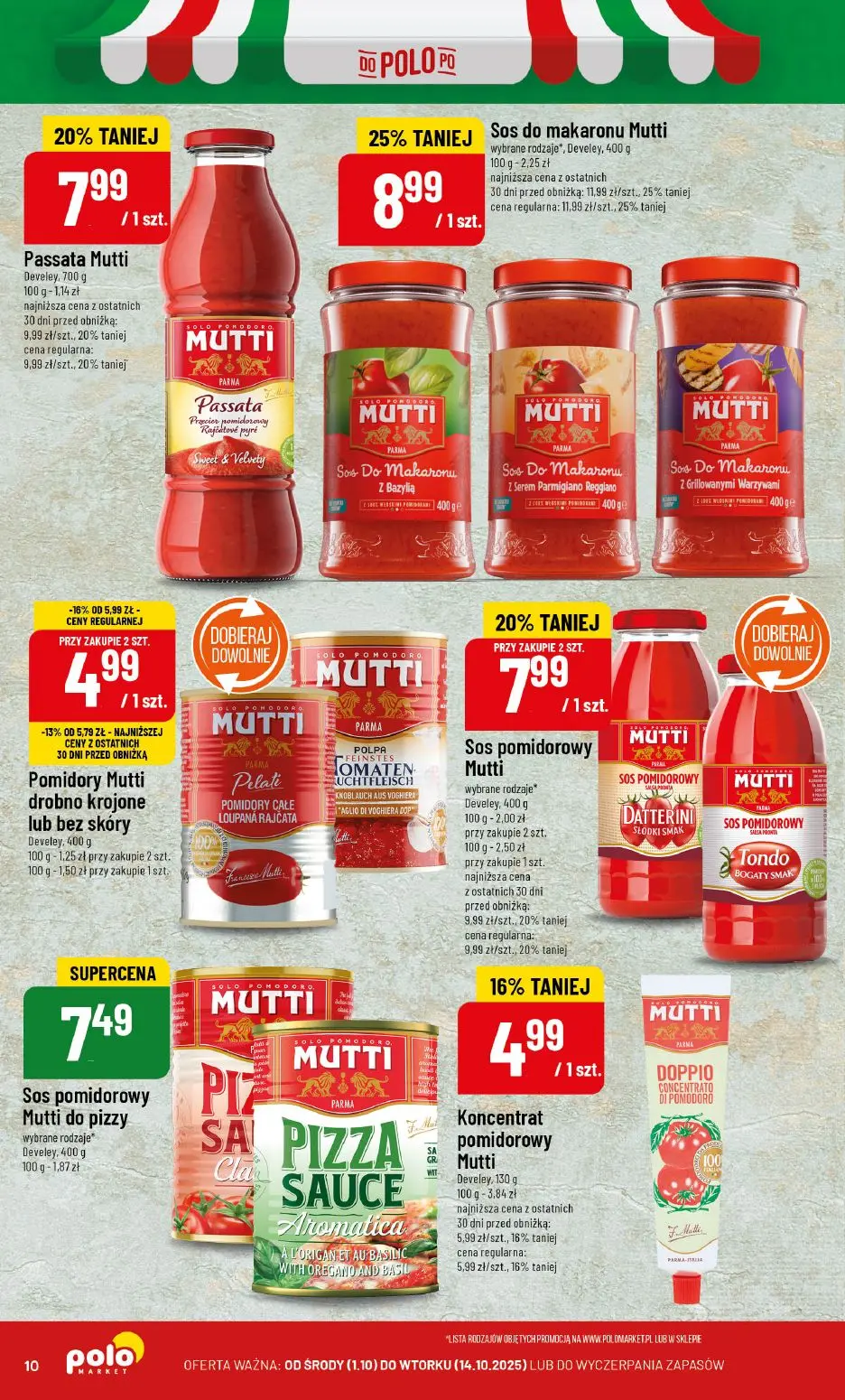 gazetka promocyjna POLOmarket Buongiorno włoskie smaki! 🇮🇹 - Strona 10
