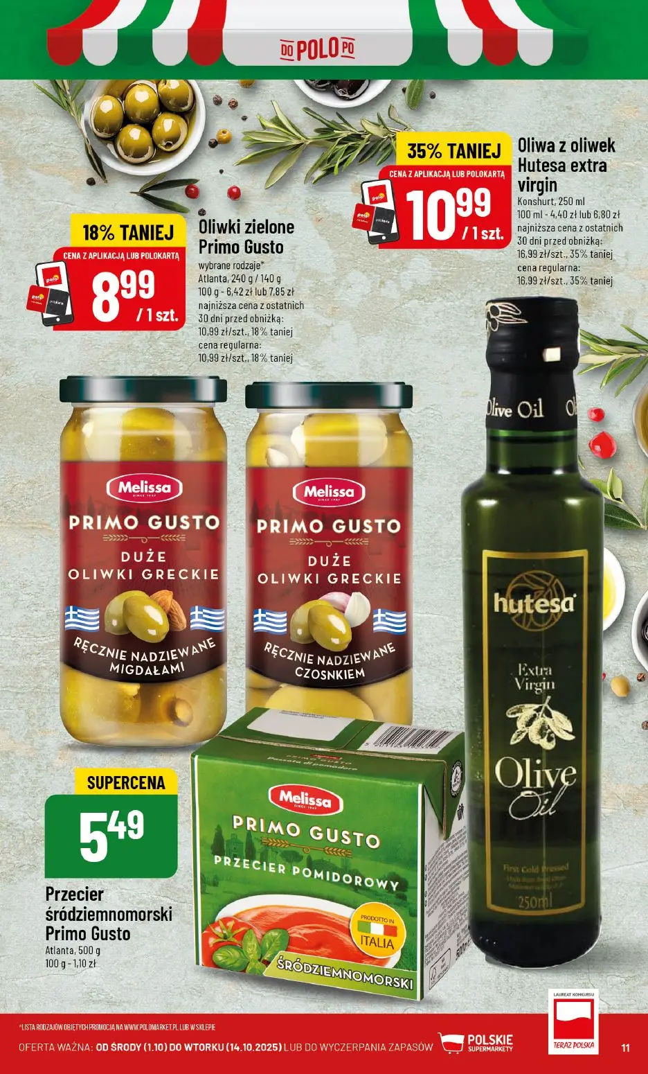 gazetka promocyjna POLOmarket Buongiorno włoskie smaki! 🇮🇹 - Strona 11