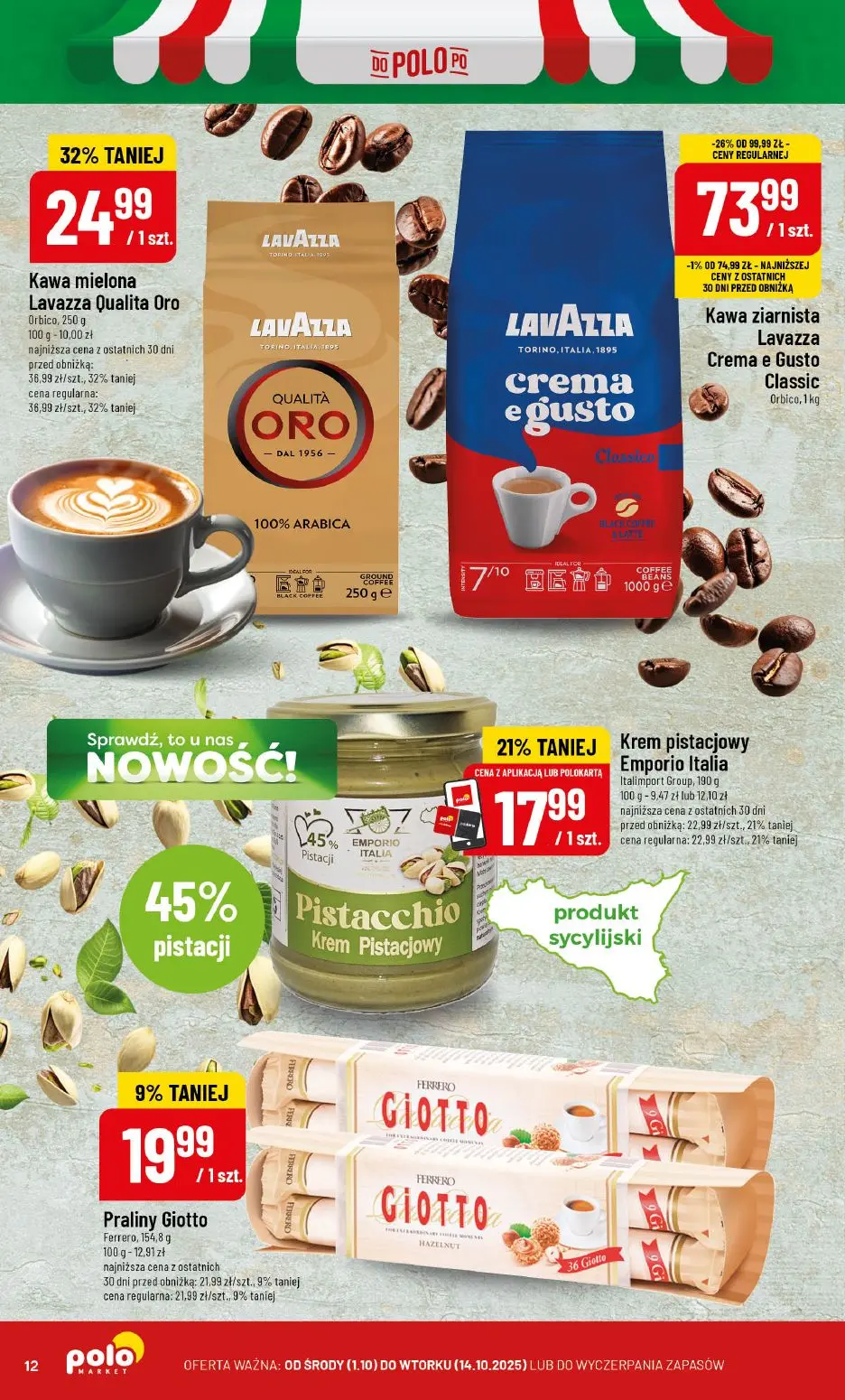 gazetka promocyjna POLOmarket Buongiorno włoskie smaki! 🇮🇹 - Strona 12