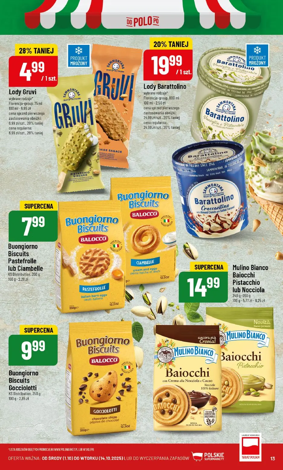 gazetka promocyjna POLOmarket Buongiorno włoskie smaki! 🇮🇹 - Strona 13