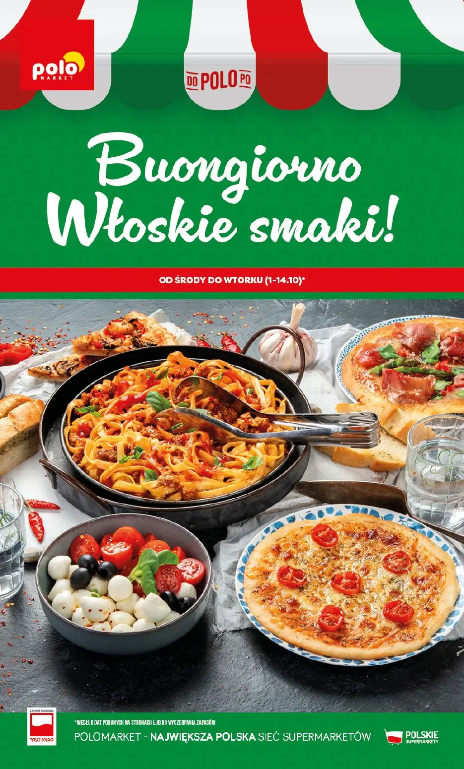 gazetka promocyjna POLOmarket Buongiorno włoskie smaki! 🇮🇹 - Strona 1