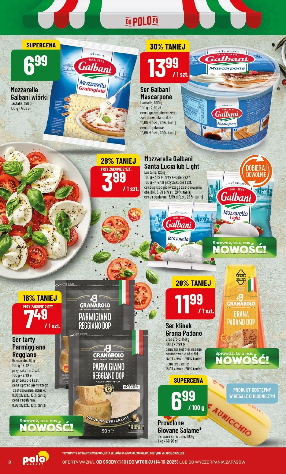 gazetka promocyjna POLOmarket Buongiorno włoskie smaki! 🇮🇹 - Strona 2