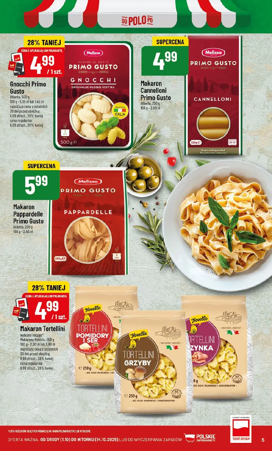gazetka promocyjna POLOmarket Buongiorno włoskie smaki! 🇮🇹 - Strona 5