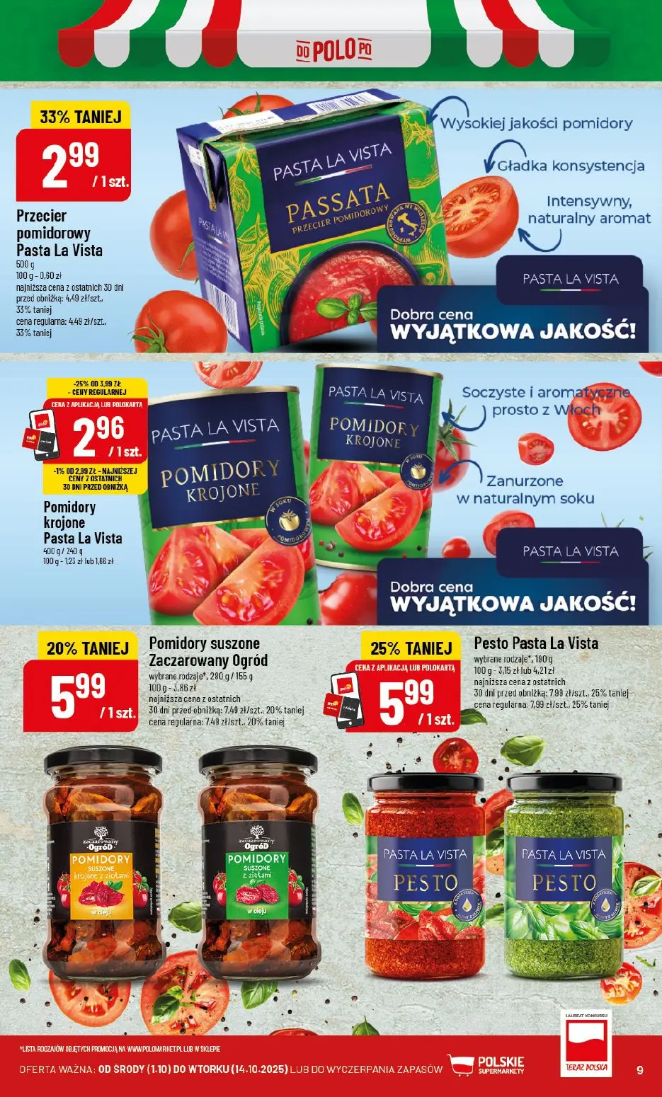 gazetka promocyjna POLOmarket Buongiorno włoskie smaki! 🇮🇹 - Strona 9