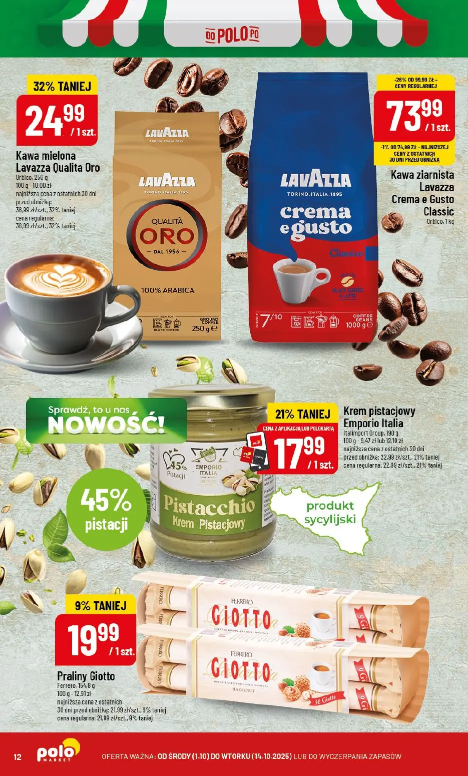 gazetka promocyjna POLOmarket Buongiorno włoskie smaki! 🇮🇹 - Strona 12
