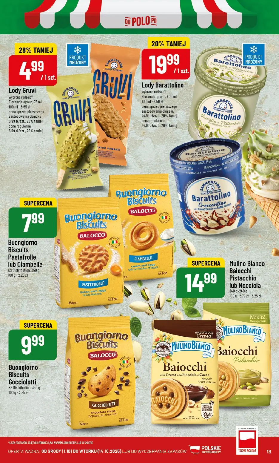gazetka promocyjna POLOmarket Buongiorno włoskie smaki! 🇮🇹 - Strona 13