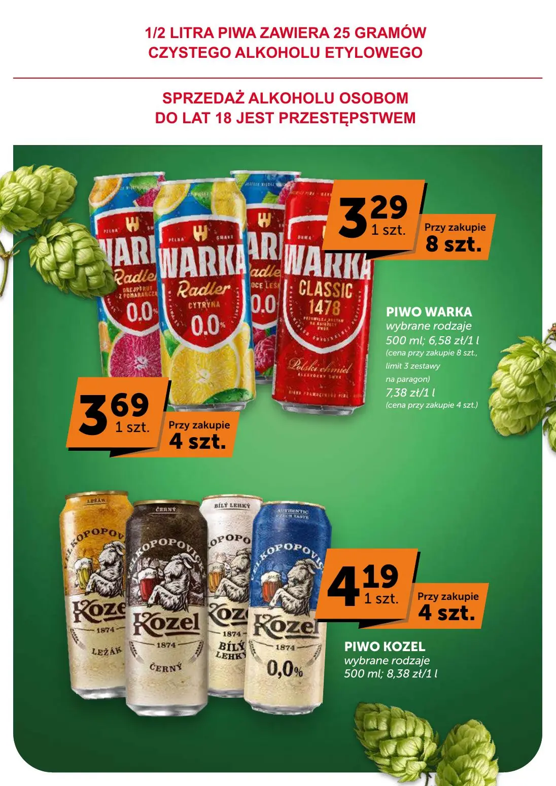 gazetka promocyjna groszek Supermarket - Strona 49