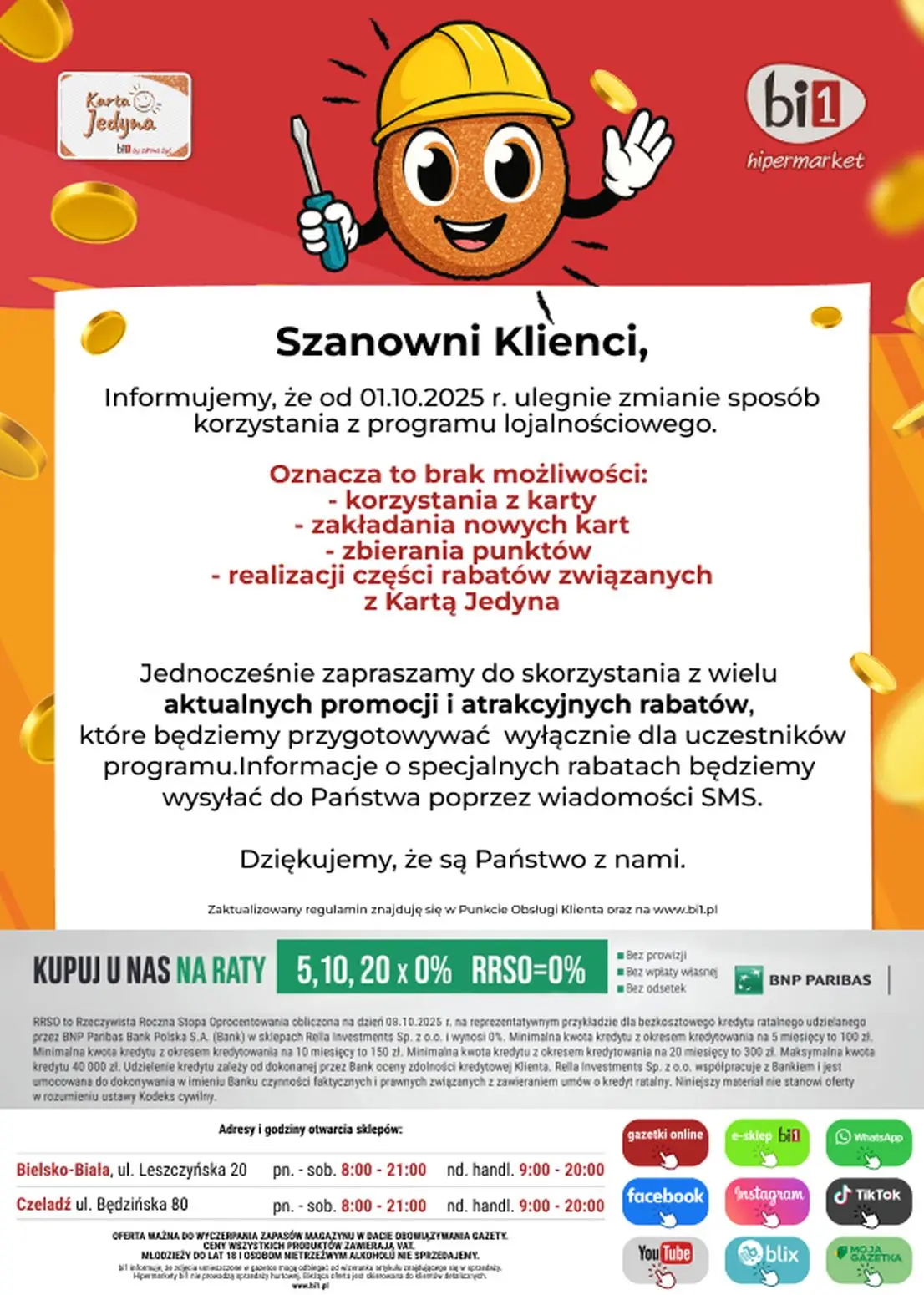 gazetka promocyjna bi1 Bielsko-Biała i Czeladź - Strona 22