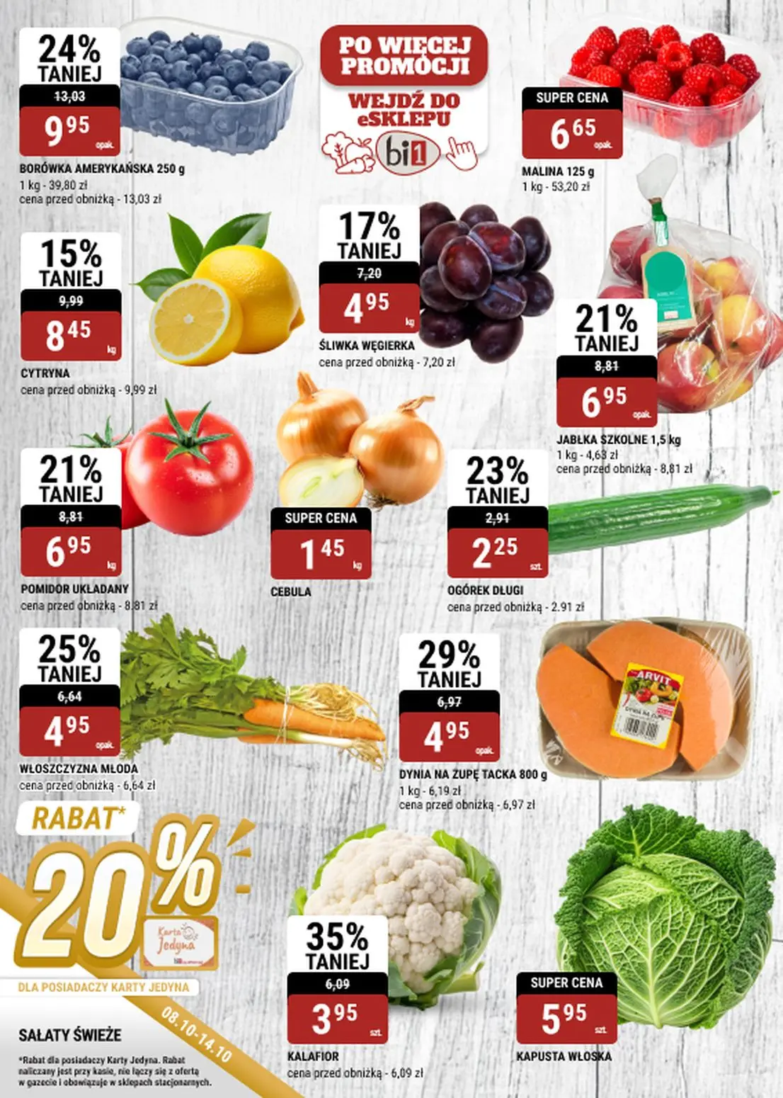gazetka promocyjna bi1 Białystok, Ełk, Rzeszów, Szczecin - Strona 8