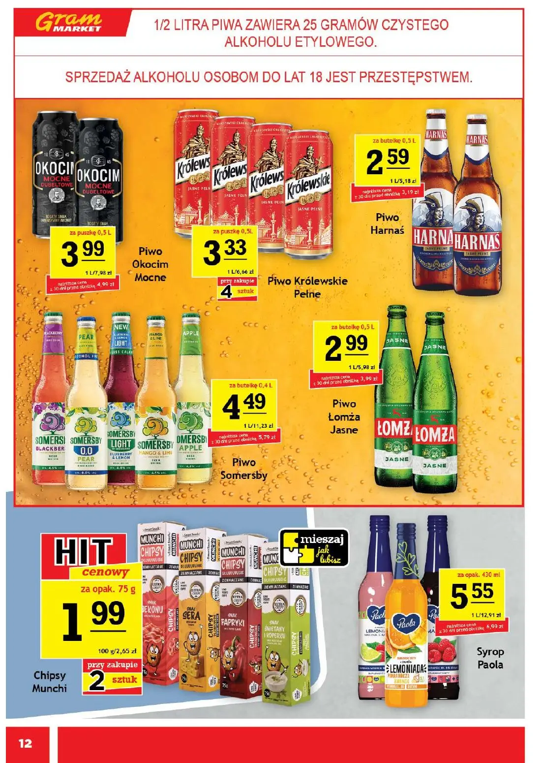 gazetka promocyjna Gram Market Polska sieć sklepów - Strona 12