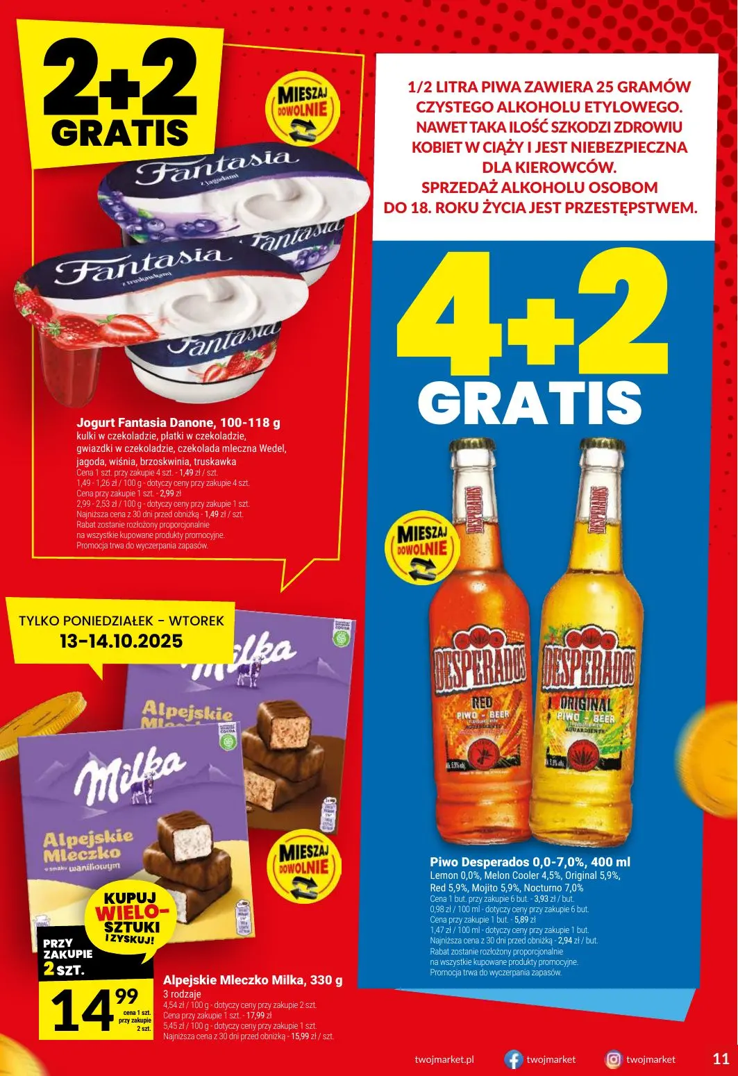 gazetka promocyjna Twój Market Zawsze po drodze! - Strona 11