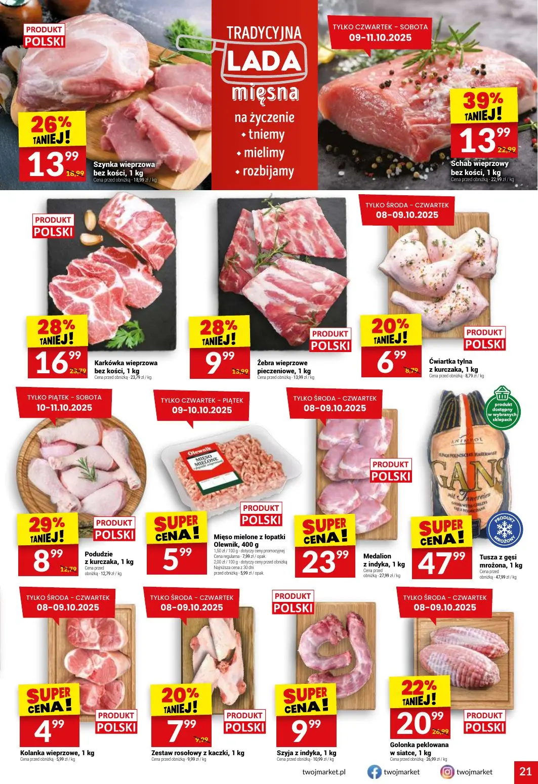 gazetka promocyjna Twój Market Zawsze po drodze! - Strona 21