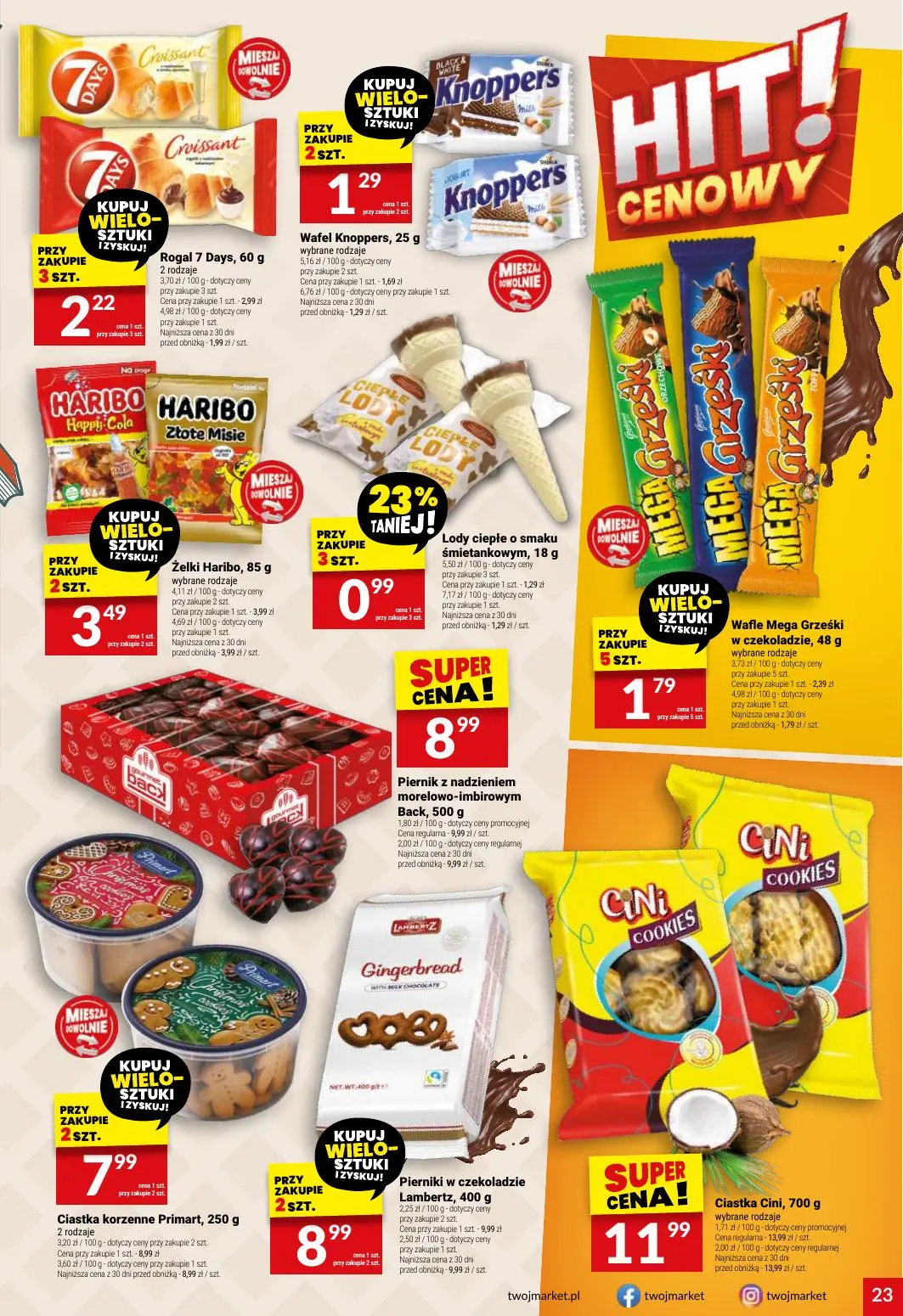 gazetka promocyjna Twój Market Zawsze po drodze! - Strona 23