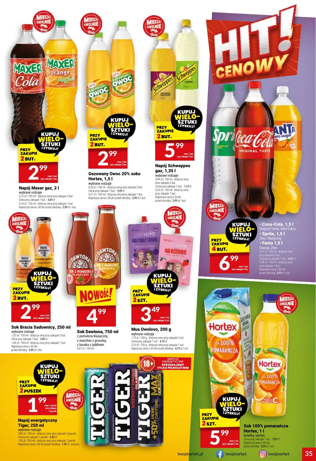 gazetka promocyjna Twój Market Zawsze po drodze! - Strona 35