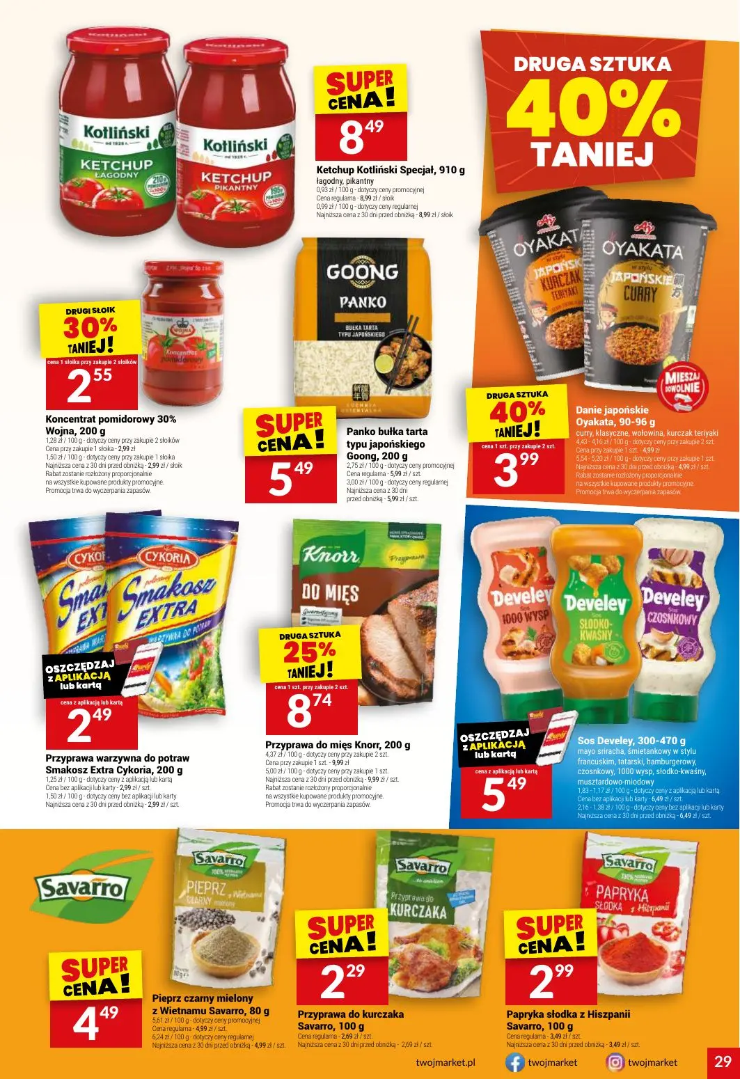 gazetka promocyjna Twój Market Zawsze po drodze! - Strona 29