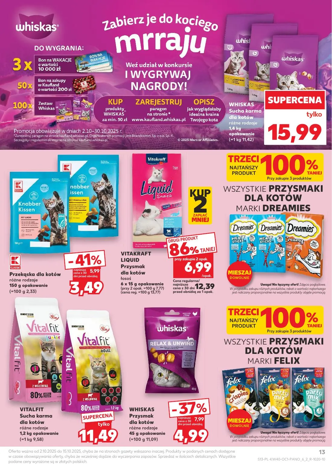 gazetka promocyjna Kaufland Zwierzaki rządzą! - Strona 13
