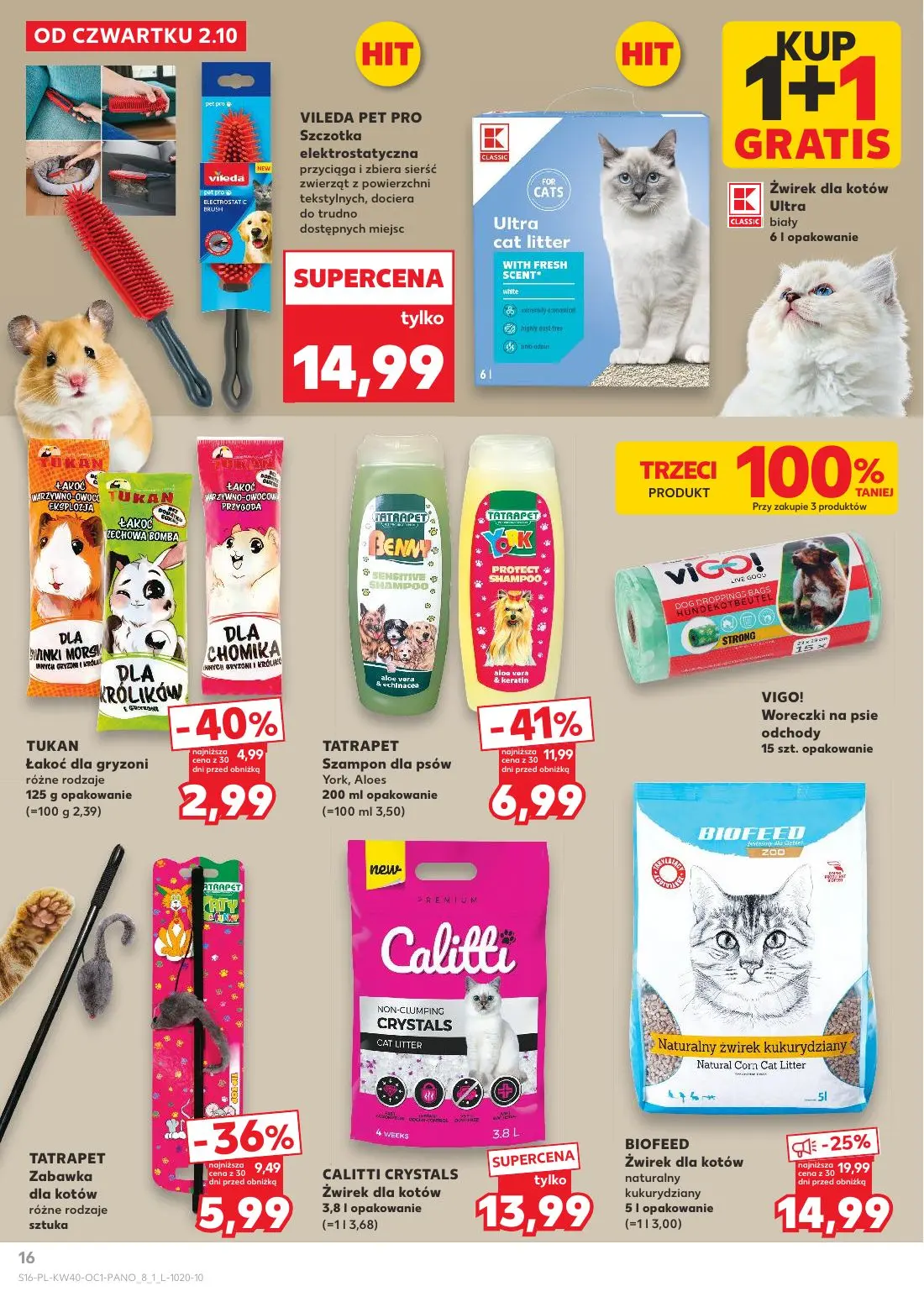 gazetka promocyjna Kaufland Zwierzaki rządzą! - Strona 16